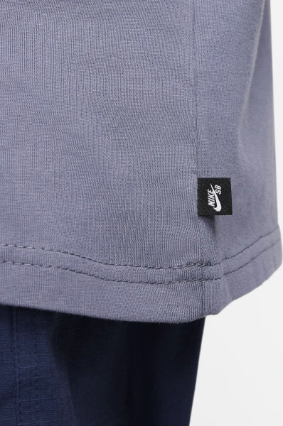Футболка Nike M NK SB TEE LOGO LBR серая DC7817-003