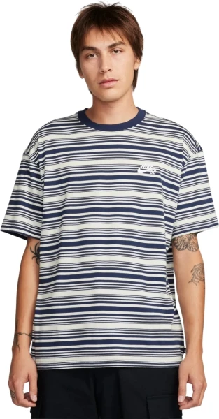Футболка Nike U NK SB TEE M90 STRIPE SP24 бело-темно-синяя FQ3711-410