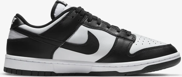 Кросівки Nike DUNK LOW RETRO біло-чорні DD1391-100