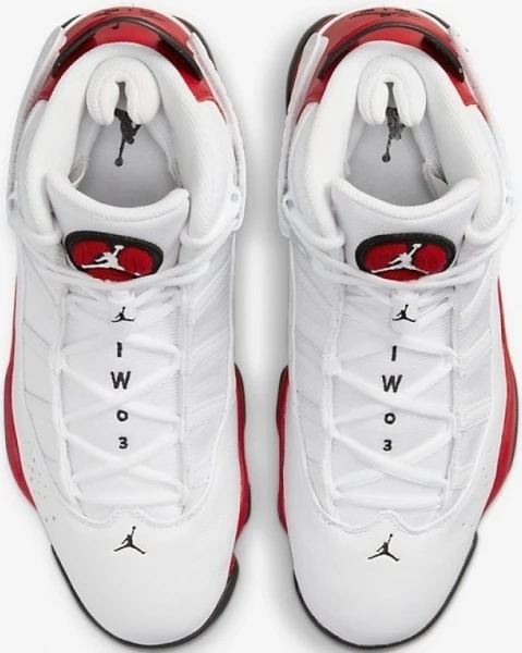 Кросівки баскетбольні Nike JORDAN 6 RINGS біло-червоні 322992-126