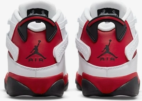 Кросівки баскетбольні Nike JORDAN 6 RINGS біло-червоні 322992-126