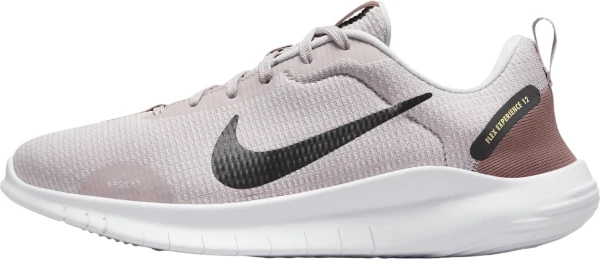 Кроссовки беговые женские Nike W FLEX EXPERIENCE RN 12 бежево-коричневые DV0746-001