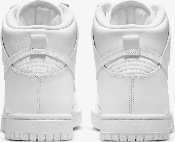 Кроссовки женские Nike DUNK HIGH PEARL WHITE белые DM7607-100