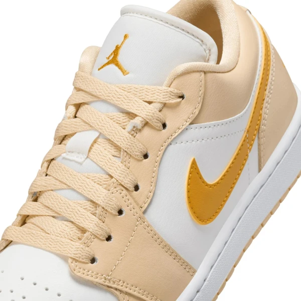 Кроссовки женские Nike JORDAN 1 LOW оранжево-белые DC0774-170