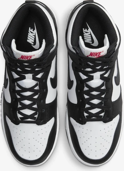 Кросівки жіночі Nike W DUNK HIGH біло-чорні DD1869-103