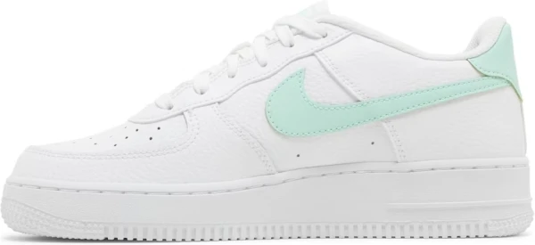 Ккросівки підліткові Nike AIR FORCE 1 GS біло-м'ятні CT3839-105
