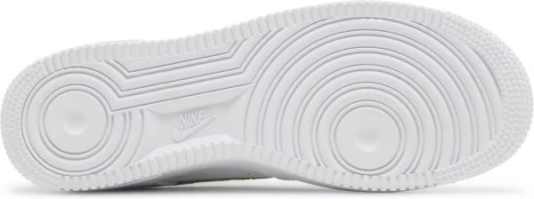 Ккросівки підліткові Nike AIR FORCE 1 GS біло-м'ятні CT3839-105