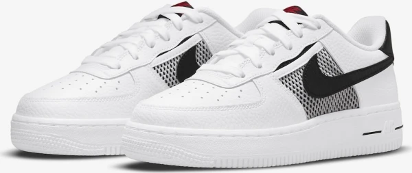 Кроссовки подростковые Nike AIR FORCE 1 LV8 (GS) белые DH9596-100