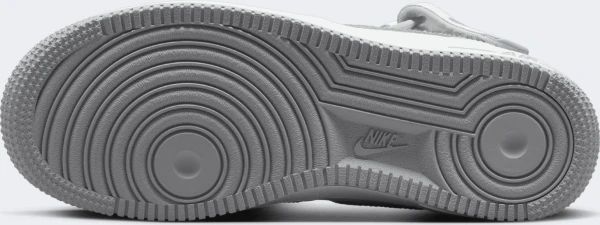 Ккросівки підліткові Nike AIR FORCE 1 MID (GS) біло-сірі DH2933-101