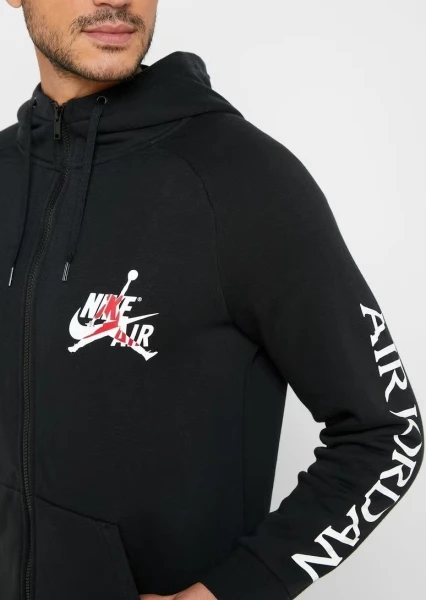 Толстовка Nike JORDAN JUMPMAN ZIP чорна DH9506-010