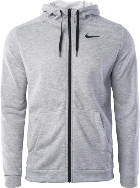 Толстовка Nike M DRY HOODIE FZ FLEECE серая CJ4317-063