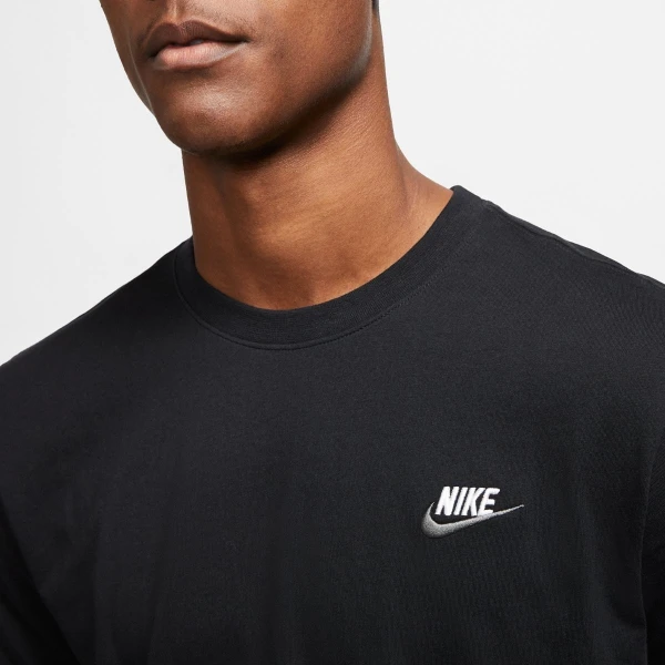 Футболка Nike SPORTSWEAR CLUB чорна AR4997-014