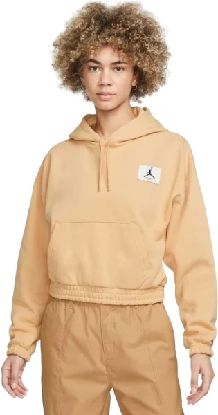 Худи женское Nike JORDAN AIR ESSENTIALS FLEECE HOODIE оранжевое DD6998-268
