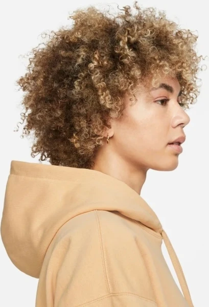 Худи женское Nike JORDAN AIR ESSENTIALS FLEECE HOODIE оранжевое DD6998-268