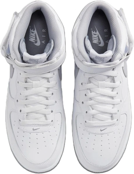 Кроссовки Nike AIR FORCE 1 MID '07 бело-серые DV0806-100