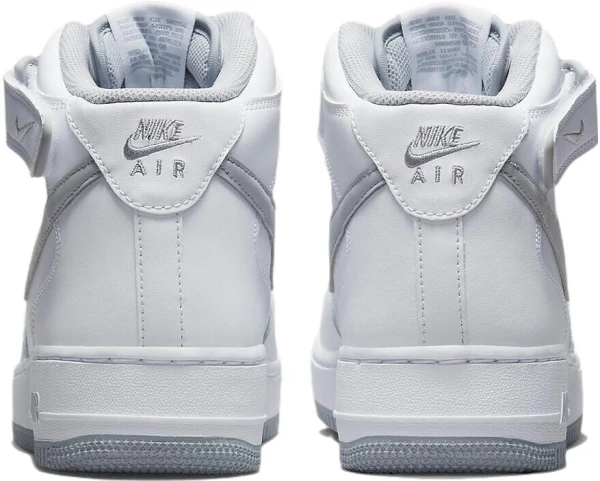 Кроссовки Nike AIR FORCE 1 MID '07 бело-серые DV0806-100