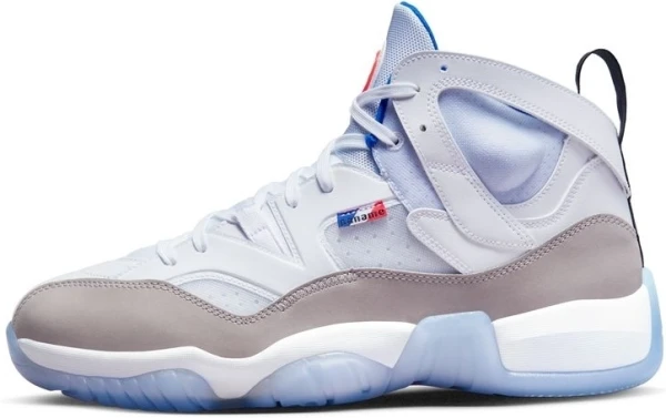 Кросівки баскетбольні Nike JORDAN JUMPMAN TWO TREY PSG біло-бежеві DX6551-104