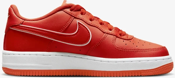 Кросівки підліткові Nike AIR FORCE 1 (GS) червоні DX5805-600