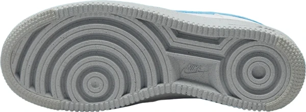 Кроссовки подростковые Nike AIR FORCE 1 CRATER (GS) бело-голубые DV3485-100