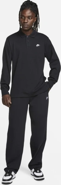 Спортивные штаны Nike SPORTSWEAR CLUB KNIT OPEN-HEM черные FQ4332-010