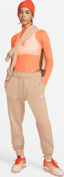 Спортивні жіночі штани Nike W NSW PHNX FLC HR PANT STD бежеві DQ5688-200
