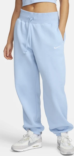 Спортивні жіночі штани Nike W NSW PHNX FLC HR OS блакитні DQ5887-441
