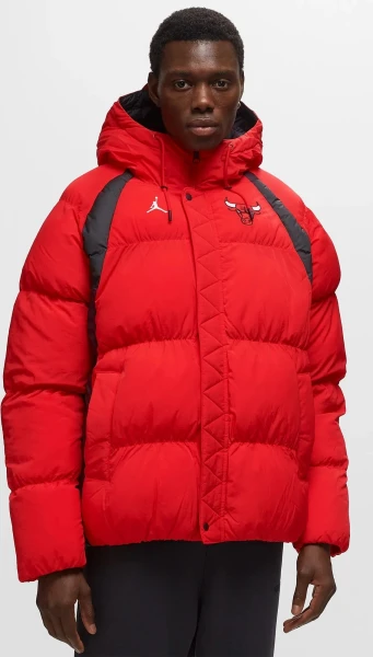 Куртка Nike JORDAN CHI M JKT FILL CTS ST красно-черная DN9771-657