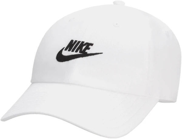 Кепка Nike U CLUB CAP U CB FUT WSH L біла FB5368-100