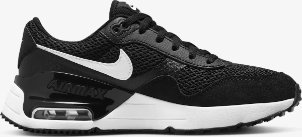 Кроссовки подростковые Nike AIR MAX SYSTM (GS) черно-белые DQ0284-001