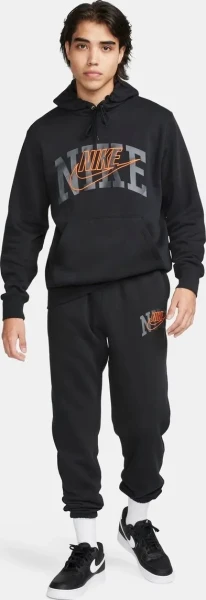 Спортивные штаны Nike M NK CLUB BB CF PANT ARCH GX черные FV4453-010