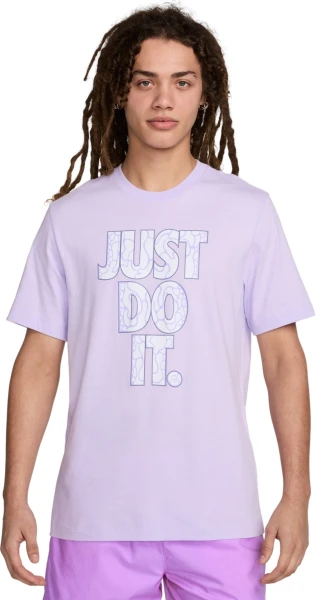 Футболка Nike M NSW TEE 12MO JDI SP24 світло-фіолетова FQ3796-511