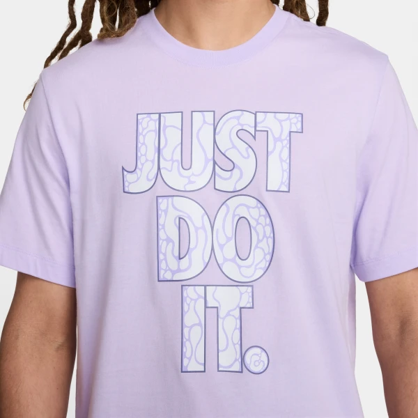 Футболка Nike M NSW TEE 12MO JDI SP24 світло-фіолетова FQ3796-511