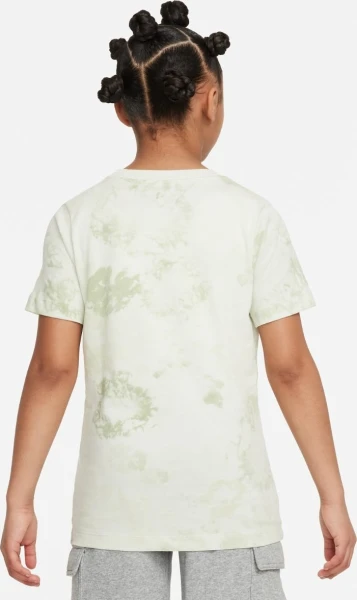 Футболка подростковая Nike K NSW TEE CLUB SSNL AOP бежевая FN9612-022