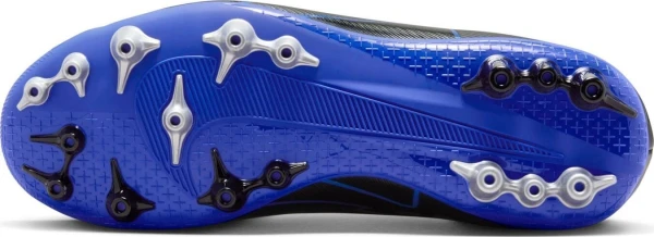 Бутсы детские Nike JR ZOOM SUPERFLY 9 ACADEMY AG черно-синие DJ5613-040