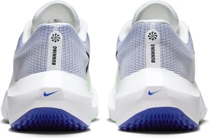 Кроссовки беговые Nike ZOOM FLY 5 бело-салатово-синие DM8968-101