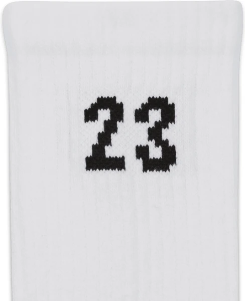 Носки Nike JORDAN U J ESSENTIAL CREW 3PR - 144 бело-серо-черные (3 пары) DA5718-911