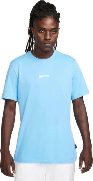 Футболка Nike M TEE AIR голубая FQ3789-412