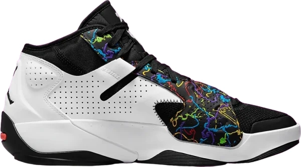 Кросівки баскетбольні Nike JORDAN ZION 2 біло-чорні DO9071-003