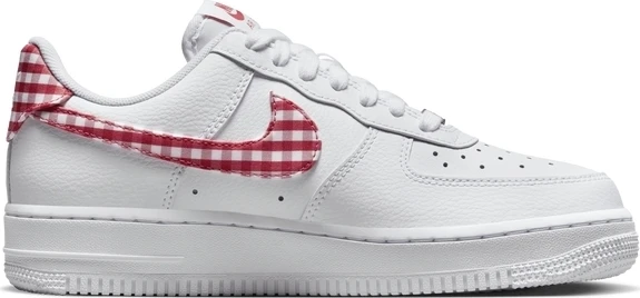Кроссовки женские Nike AIR FORCE 1 '07 бело-красные DZ2784-101