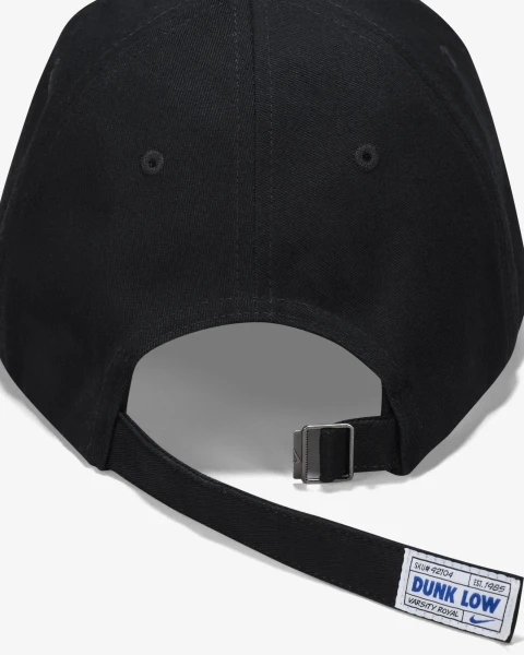 Кепка Nike U NK CLUB CAP U FB DUNK PTCH L черная FN4404-010