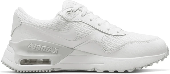 Кроссовки подростковые Nike AIR MAX SYSTM (GS) белые DQ0284-102