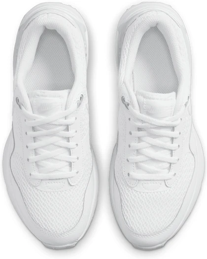 Кроссовки подростковые Nike AIR MAX SYSTM (GS) белые DQ0284-102