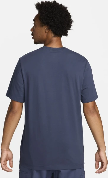 Футболка Nike M NSW TEE FW CNCT темно-синяя FV3778-410