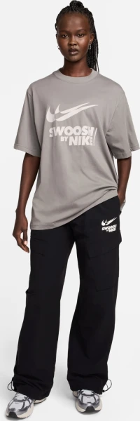Футболка жіноча Nike W NSW TEE BF GLS сіра FZ4634-029