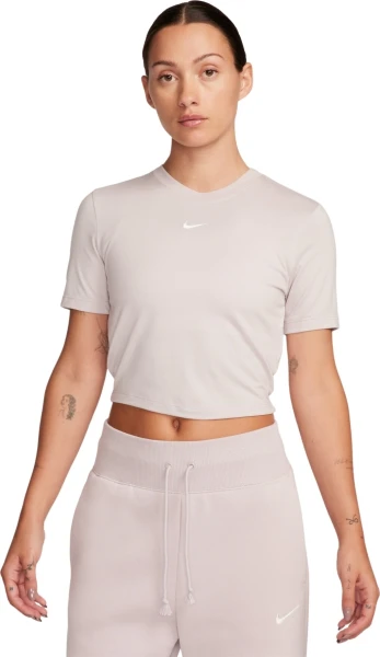 Футболка жіноча Nike W NSW TEE ESSNTL SLIM CRP LBR світло-фіолетова FB2873-019