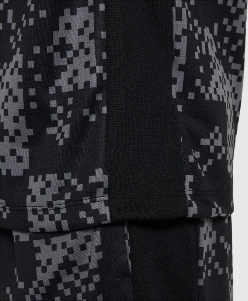 Футболка підліткова Nike K NK DF ACDPR SS TOP GX чорно-сіра FV0291-069