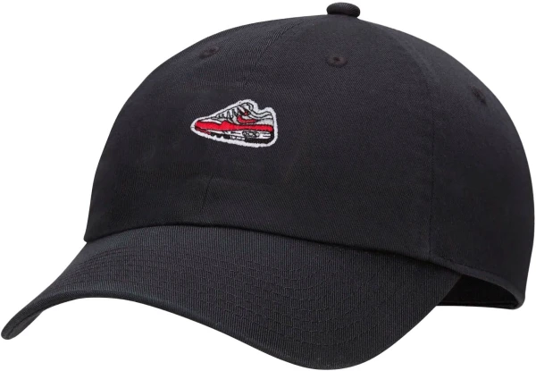 Кепка Nike U NK CLUB CAP U CB ARMX PTCH L чорна FN4402-010