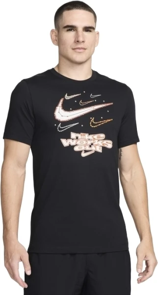 Футболка Nike M NK DF TEE IYKYK SU24 черная FV8372-010