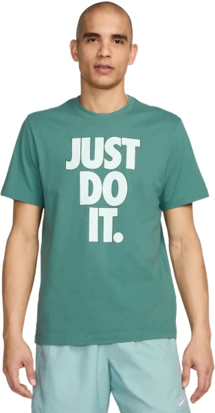 Футболка Nike M NSW TEE 12MO JDI SP24 зелена FQ3796-361