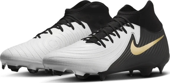 Бутсы Nike PHANTOM LUNA II ACADEMY FG/MG бело-черные FD6725-100